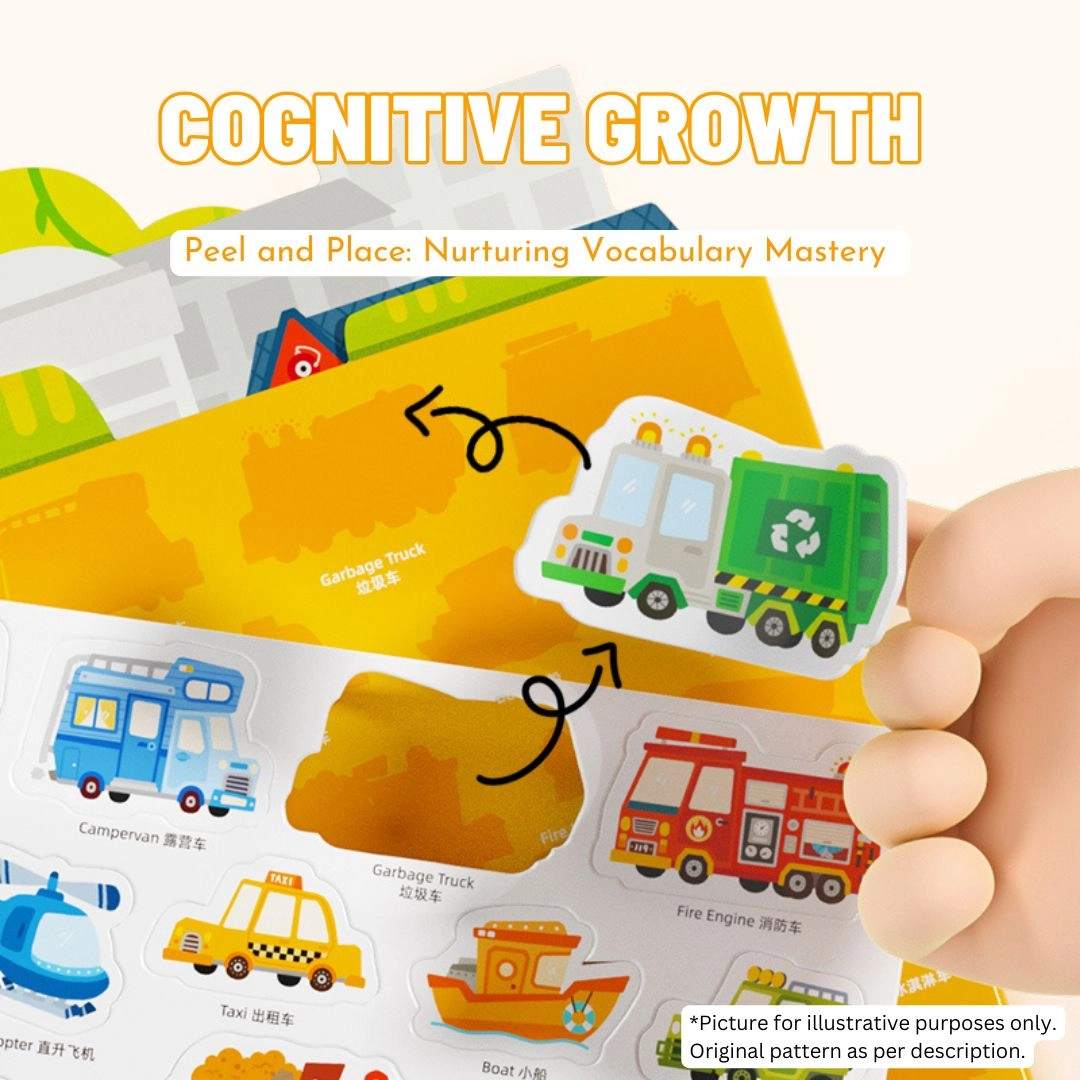 Animal Town Reusable Sticker Pad