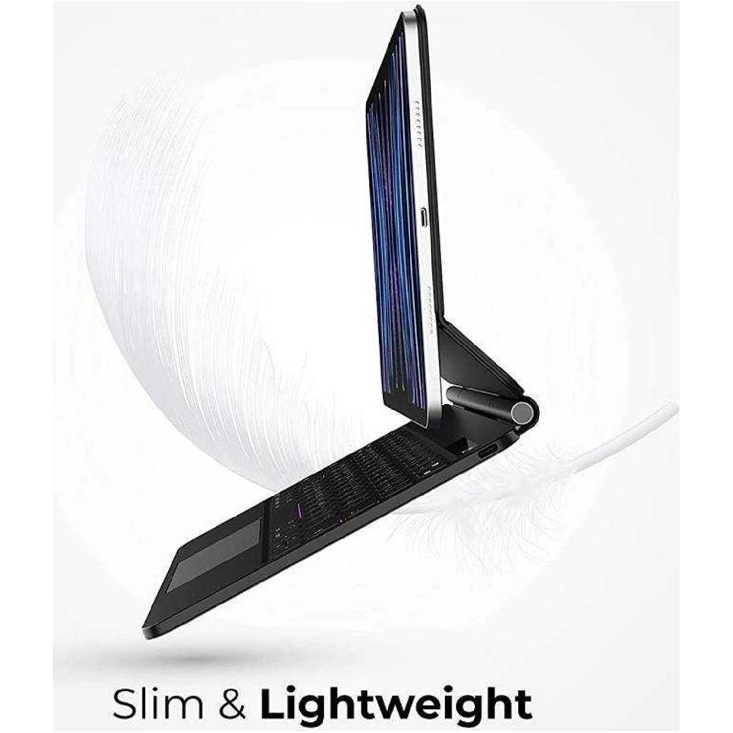 Keyboard Folio Case with Built-In Touchpad for iPad A16 11-inch / 10.9-inch