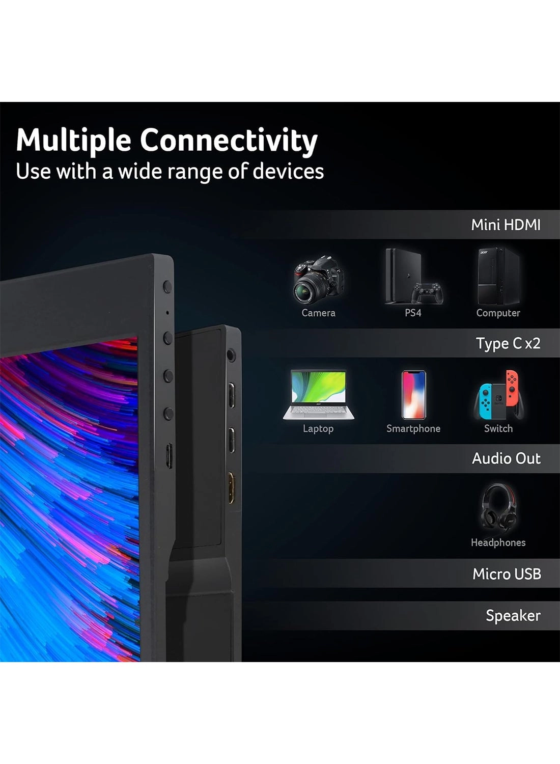 PM161Q - UM.ZP1EE.B03 15.6 inch 1080 X 1920