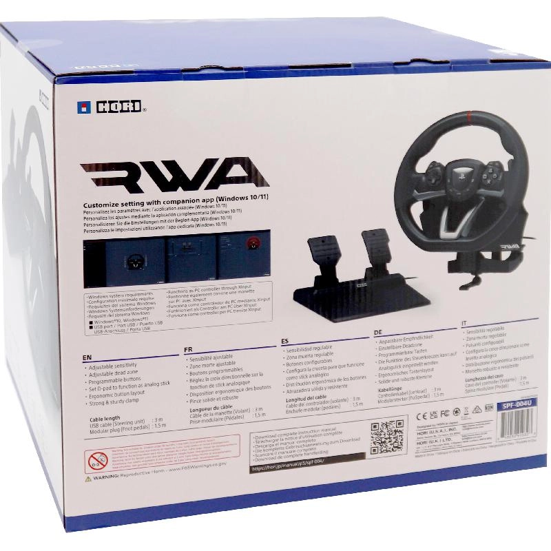 APEX Racing Wheel & Pedals - PlayStation5