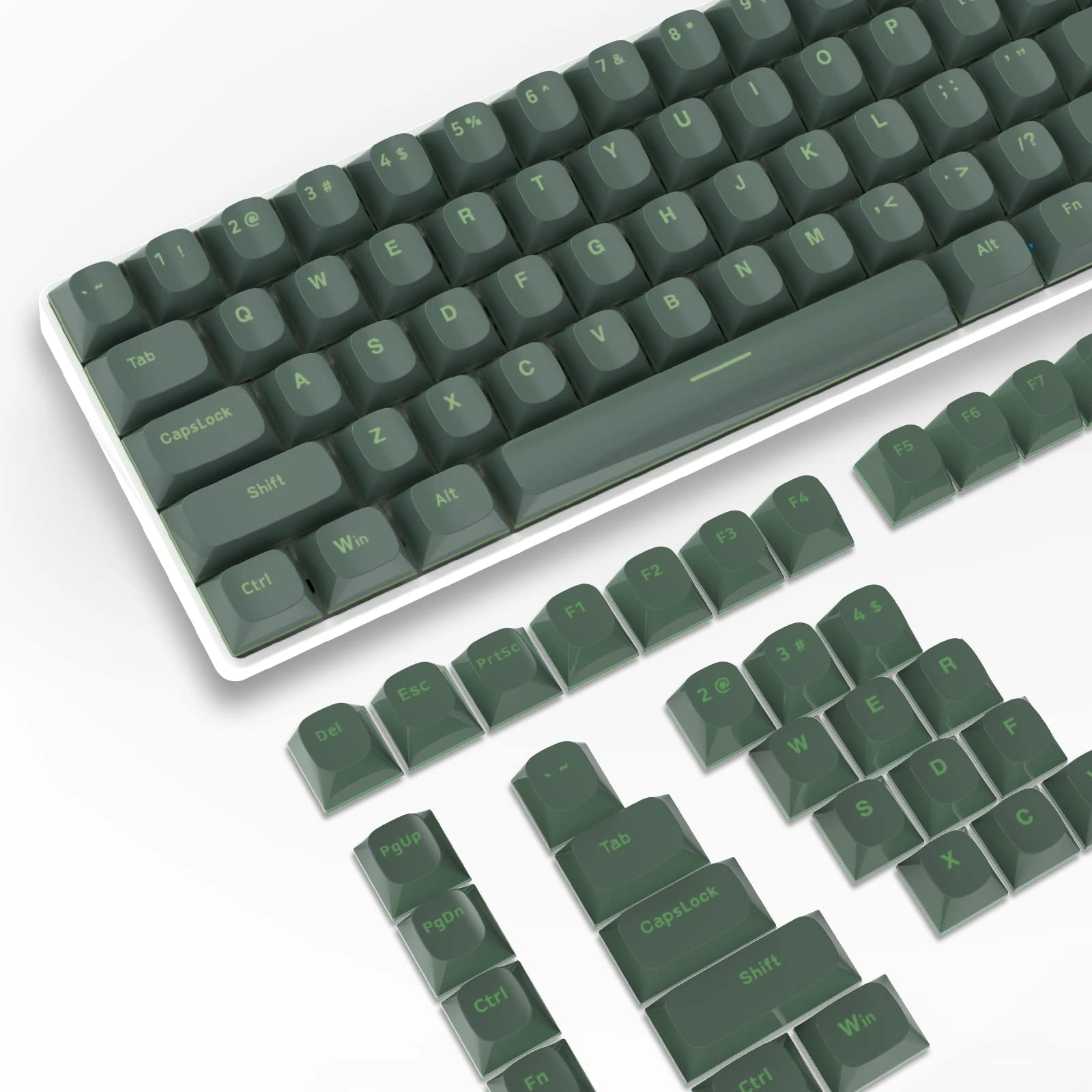 ZIYOULANG 117 Key PBT Keycap Set - US Layout RF