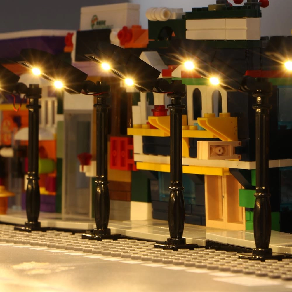 Building Block Street Lights (2039 11062) - LED White Light