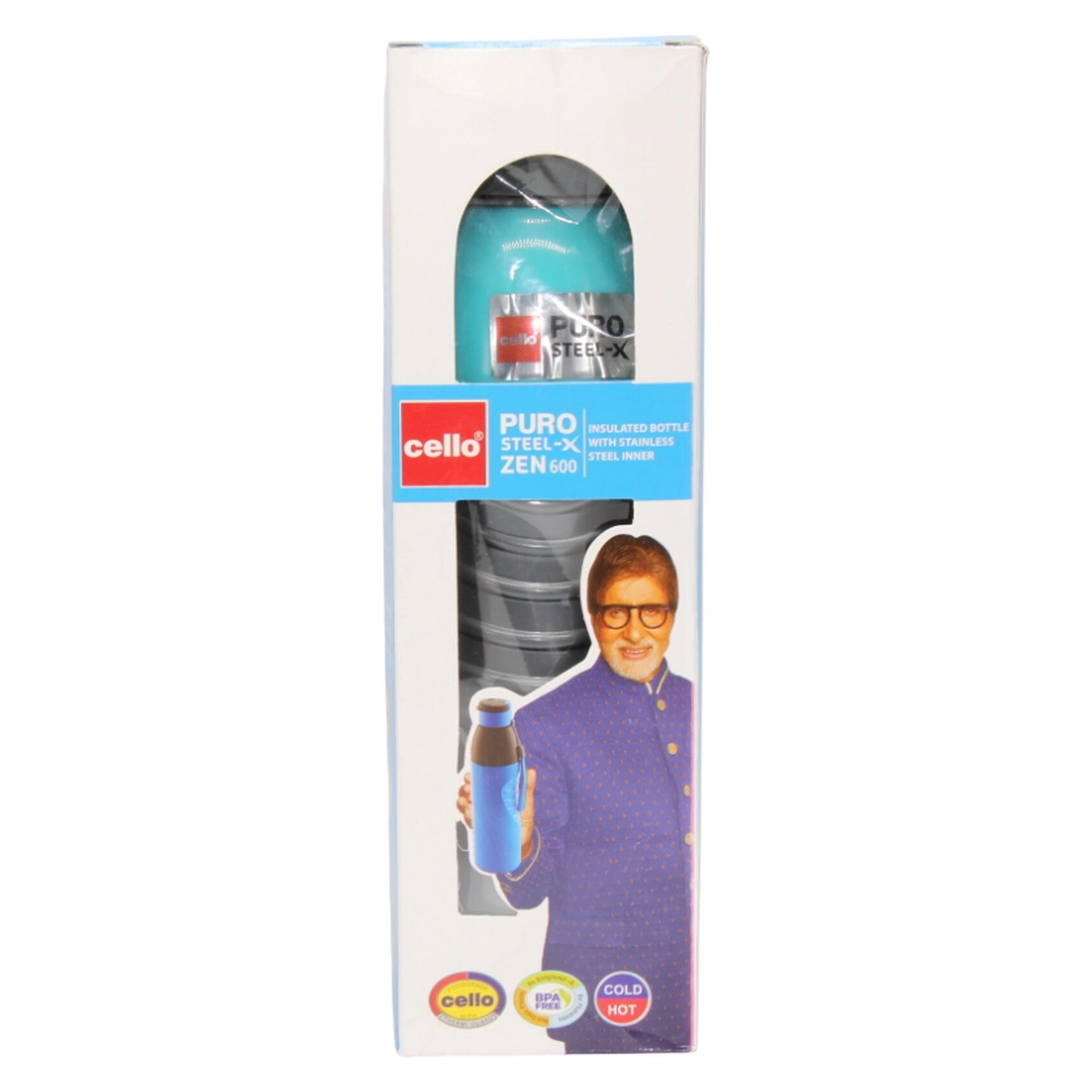 Puro Steel-X Zen Insulated Bottle Vacuum Insulated 600 ml