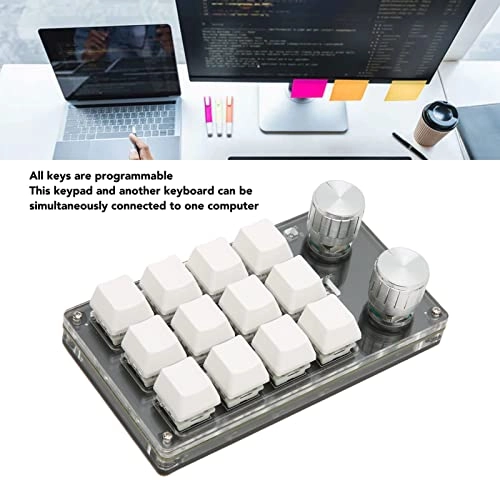 One Handed Programmable Mechanical Keyboard - Wired/Wireless