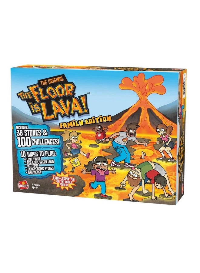The Floor is Lava! Family Edition - English