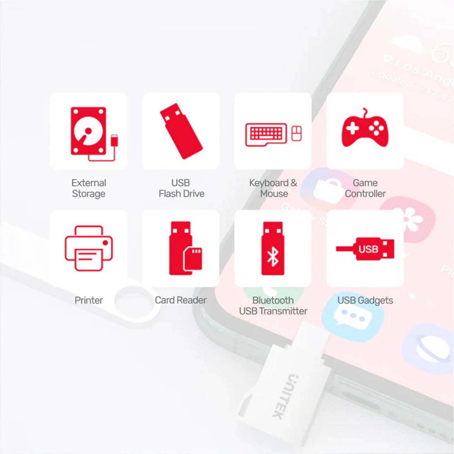 OTG Adapter USB-C to USB-A