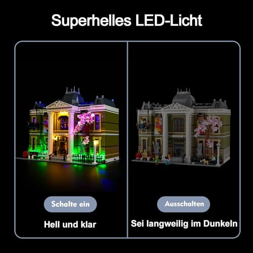 LED Light Set for LEGO 10326 Natural History Museum - Copper conductor