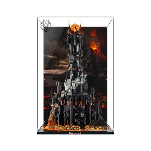 Acrylic Display Case for LEGO 10333 The Lord of the Rings: Barad-dür