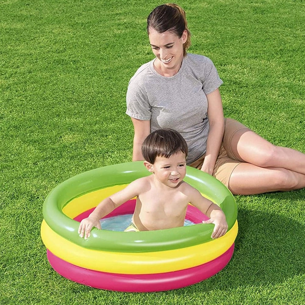 Fortune Star Round Inflatable Swimming Pool - 86x25 CM