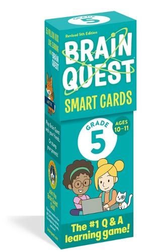 Workman Publishing Brain Quest 5th Grade Smart Cards - 304 pages 2023