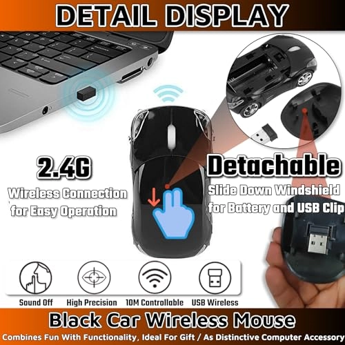 Car Mouse - USB, Wireless up to 10m