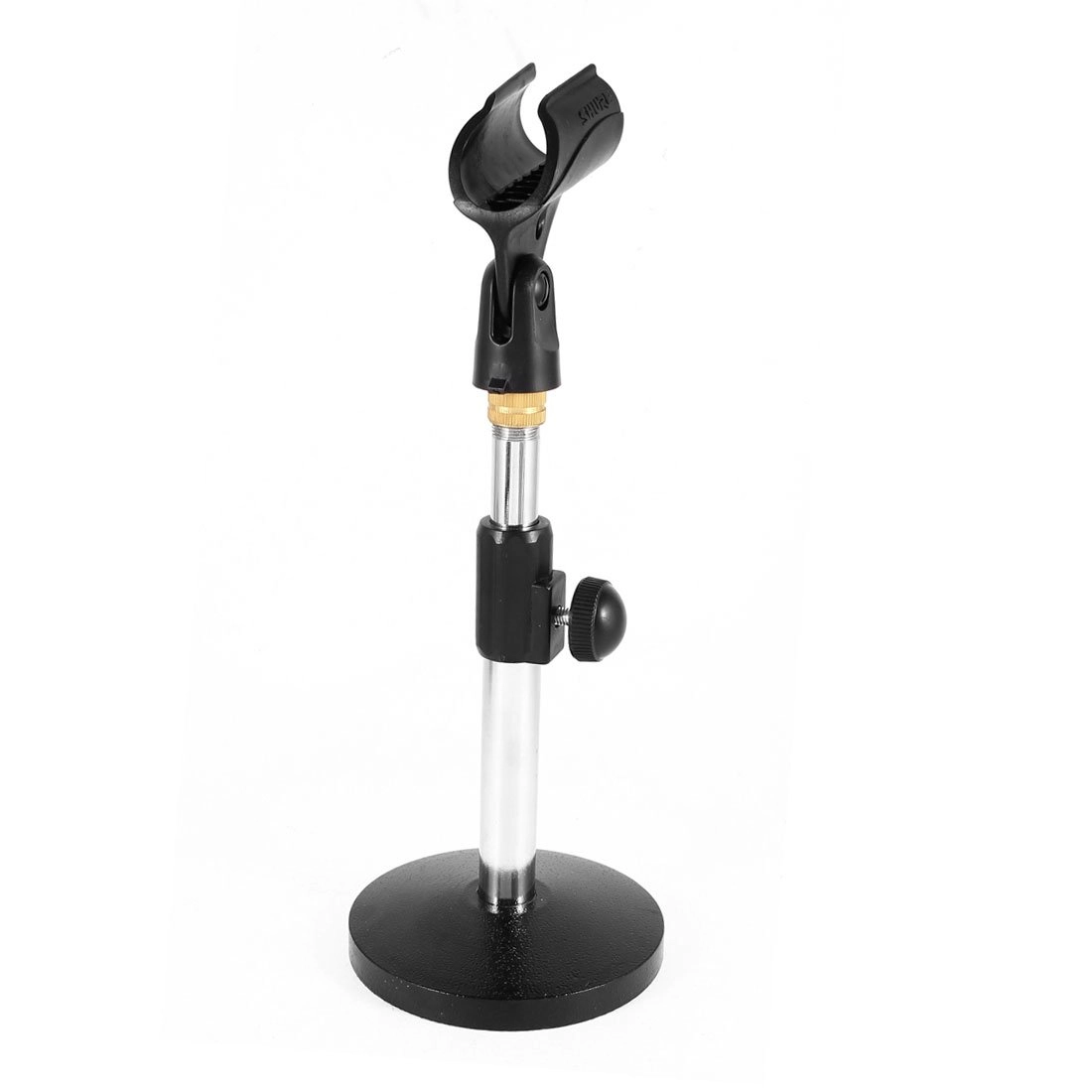 3.5mm Stereo Studio Speech Microphone Mic Stand Mount - Black Small