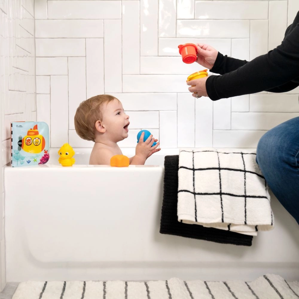 Opus Bath Pals - 11-Piece Bath Gift Set with Book & Toys