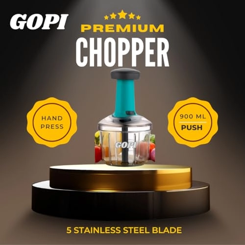 Push Chopper - 0.9 Liters 5-Blade