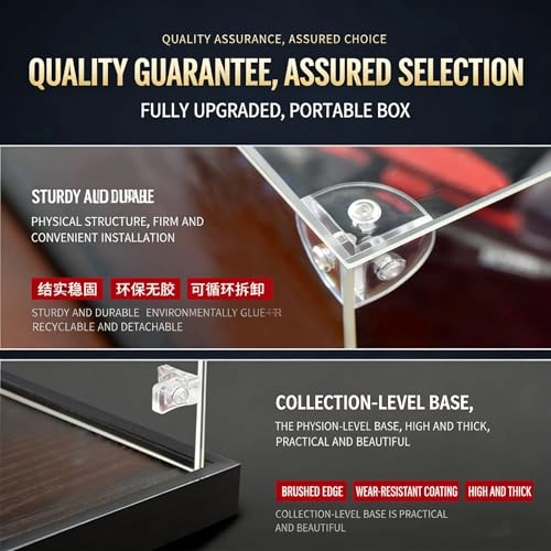 Acrylic Display Case for Lego 43020 - 25 x 25 x 40 cm Transparent