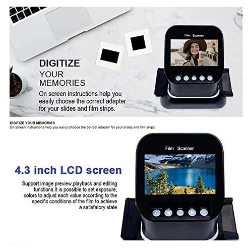Mini All-in-1 Film & Slide Scanner - USB 2.0