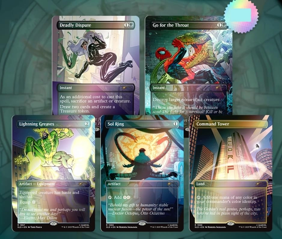 MTG Decks & More Secret Lair x Marvel's Spider-Man: Villainous Plots - Foil Edition