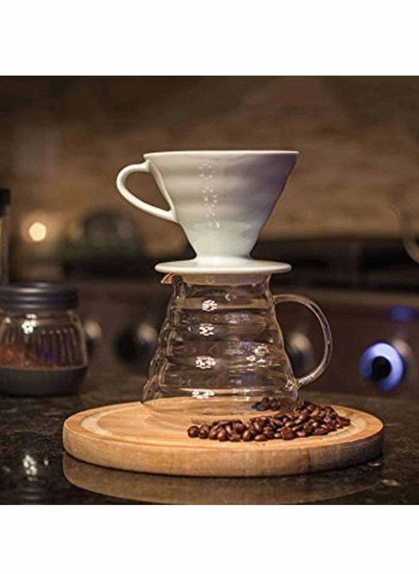 Glass Coffee Carafe - 0.8 Liter