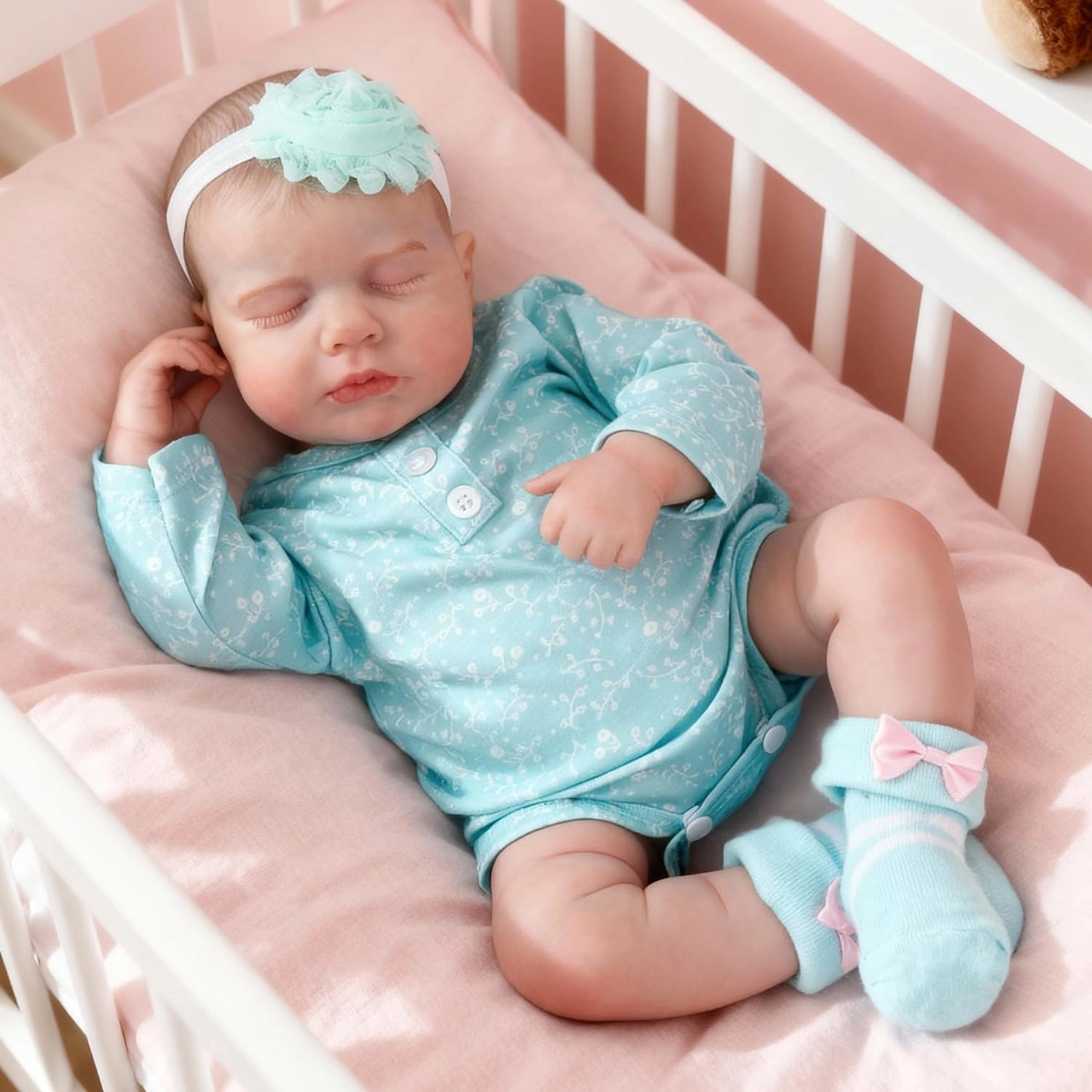 Reborn Baby Doll - 20 Inch Full Vinyl Baby Girl Ages 3+