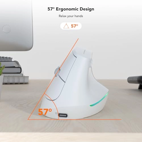EM18 Ergonomic Vertical Mouse - Bluetooth