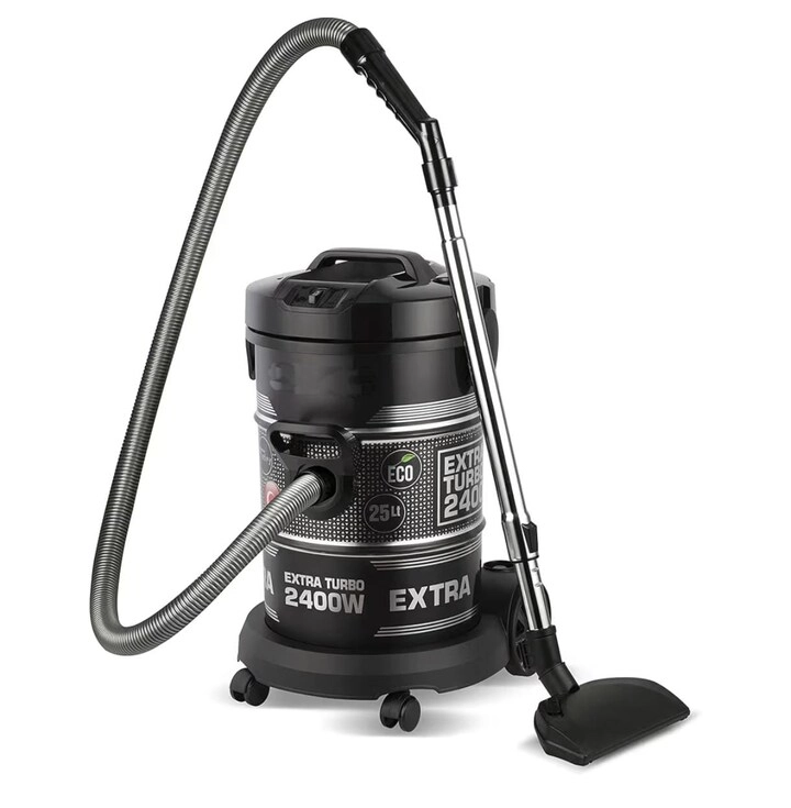 Homeonics Drum Vacuum Cleaner - 25L 2400W 23KPA