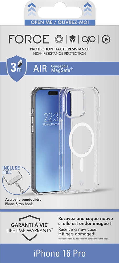 AIR Reinforced Case with MagSafe for iPhone 16 Pro