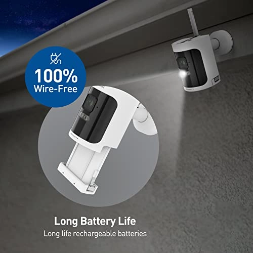 AllSecure650 - 4 x Wire-Free Cameras 8 channels 2K