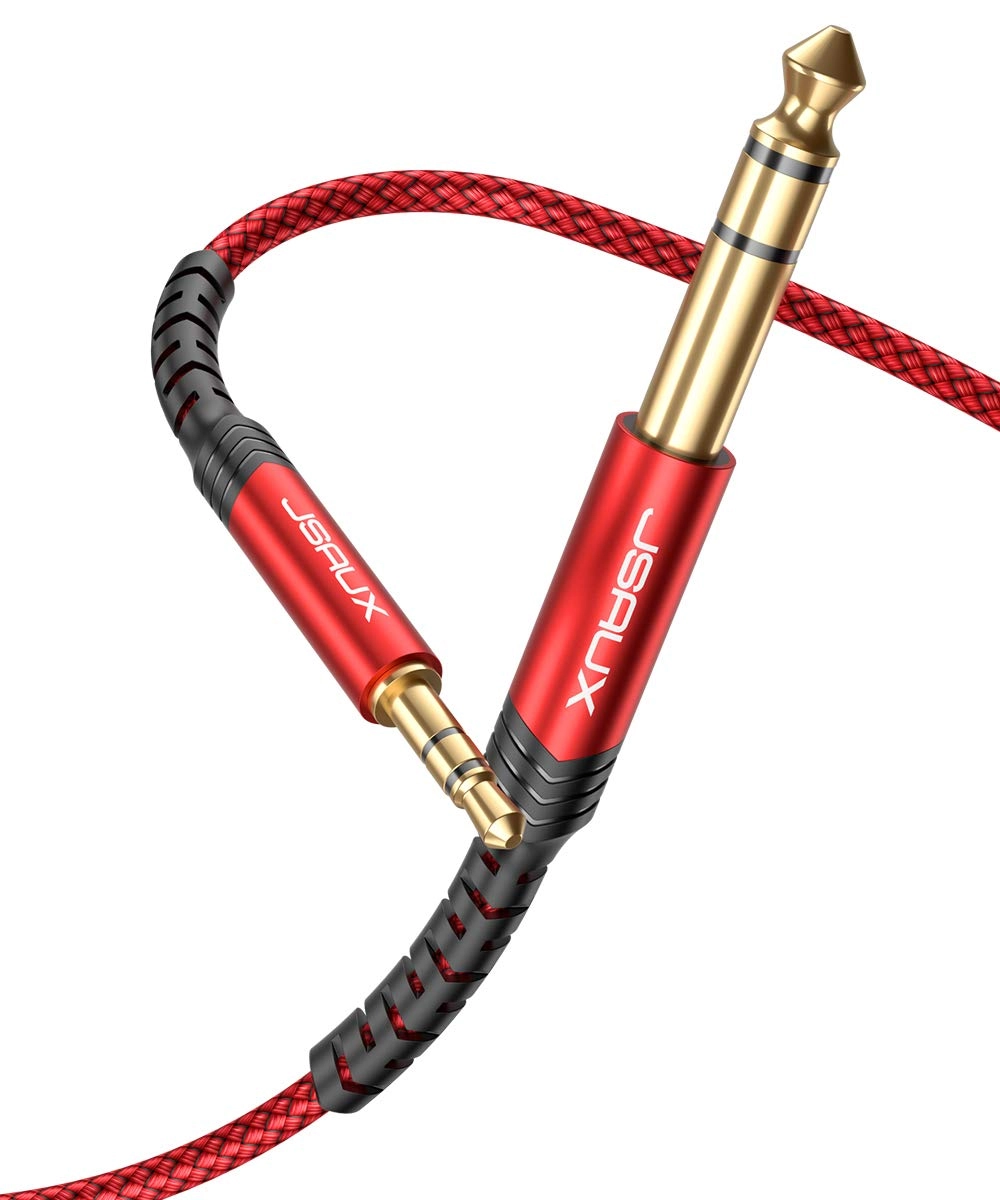 JSAUX 1/4 to 1/8 Cable - 6M 20FT