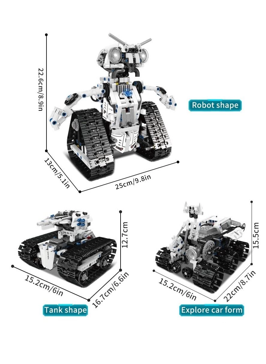 3-in-1 Transformable Electric Robot - Bluetooth Remote Control STEM Educational Toy