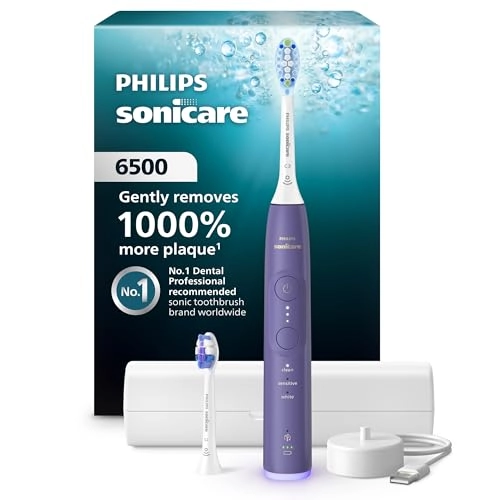 6500 Series - 9 Brushing Settings 21-day Runtime Purple