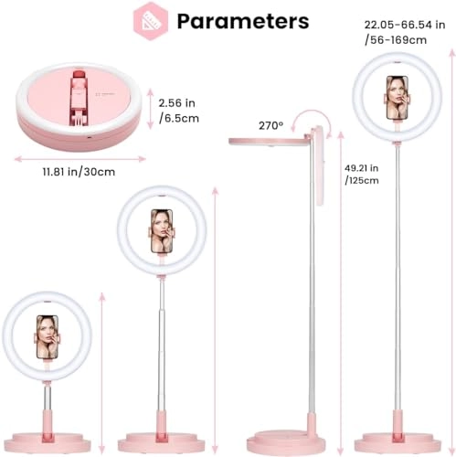 LED Selfie Ring Light - 11.8"
