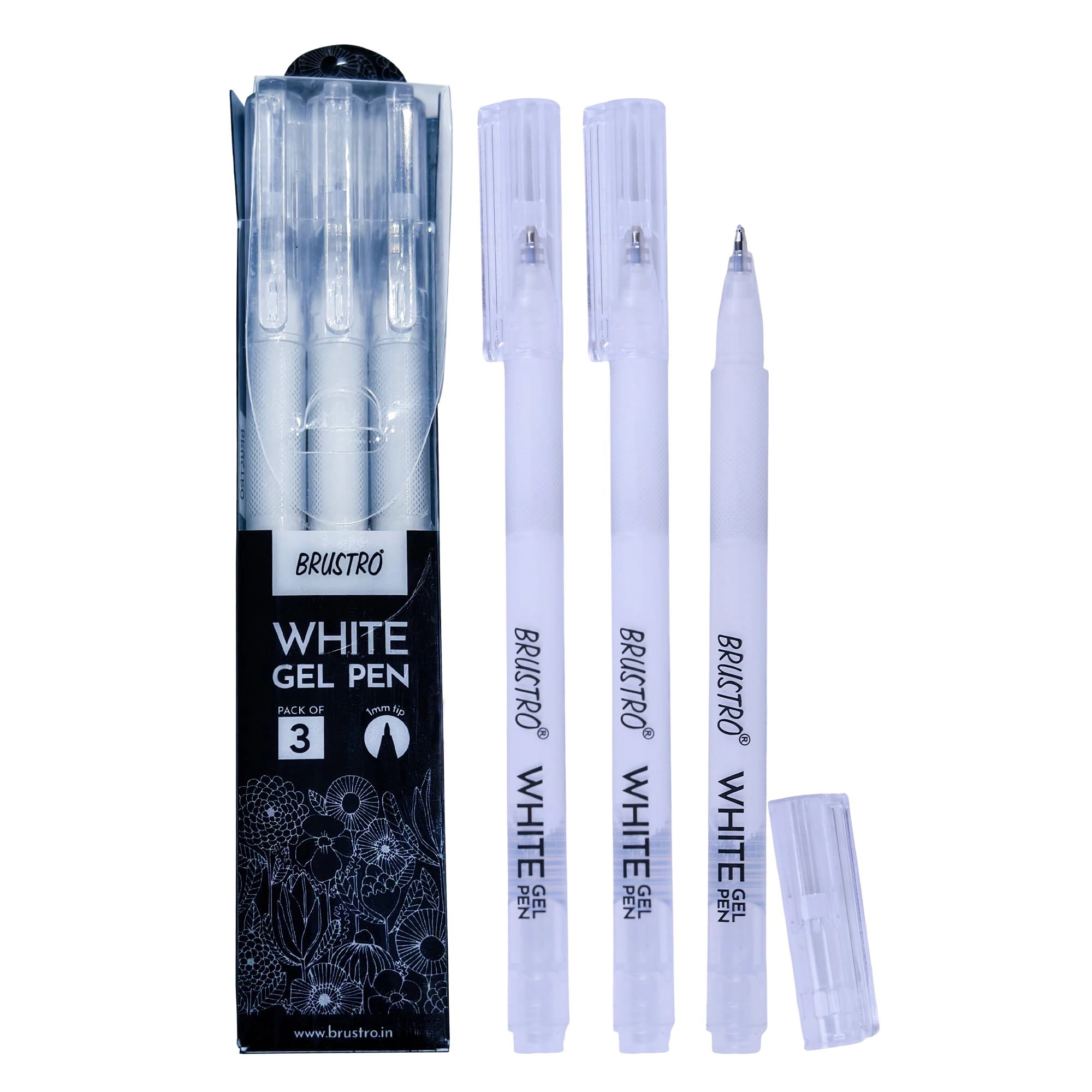 Brustro, Brustro Gel Pen - Pack of 3 1 mm