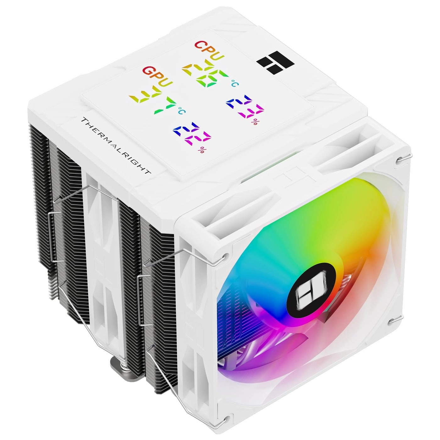 Thermalright Assassin X 120R - Digital Screen Top Cover TL-P12 PWM Quiet Fan