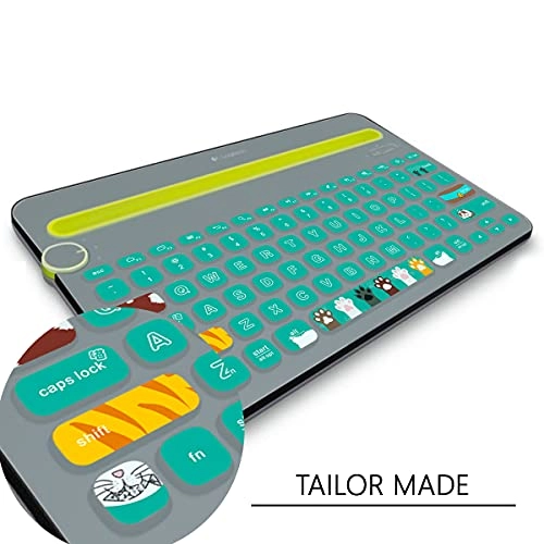 Keyboard Cover for Logitech K480 - US Bluetooth