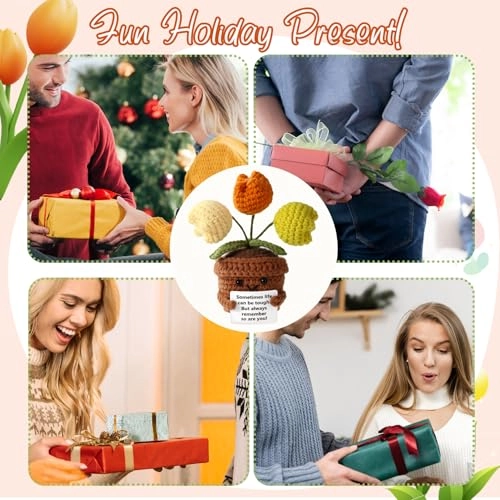 Tulip Knitted Positive Tulip 12 cm Plush