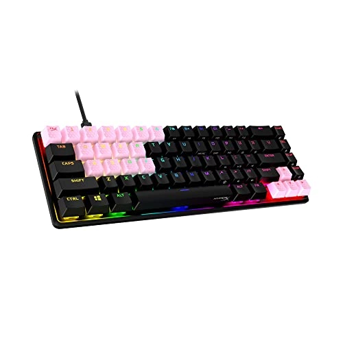 Rubber Keycaps - 19 Key Set Pink
