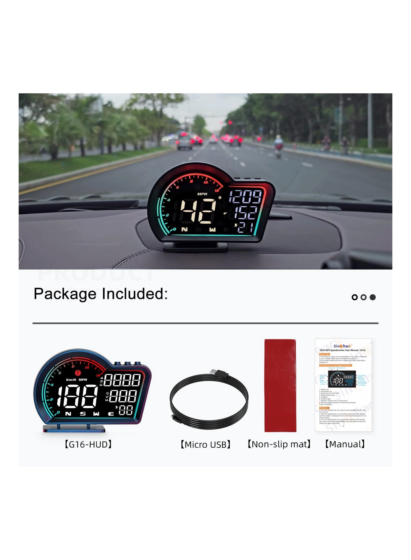 HUD Digital Speedometer