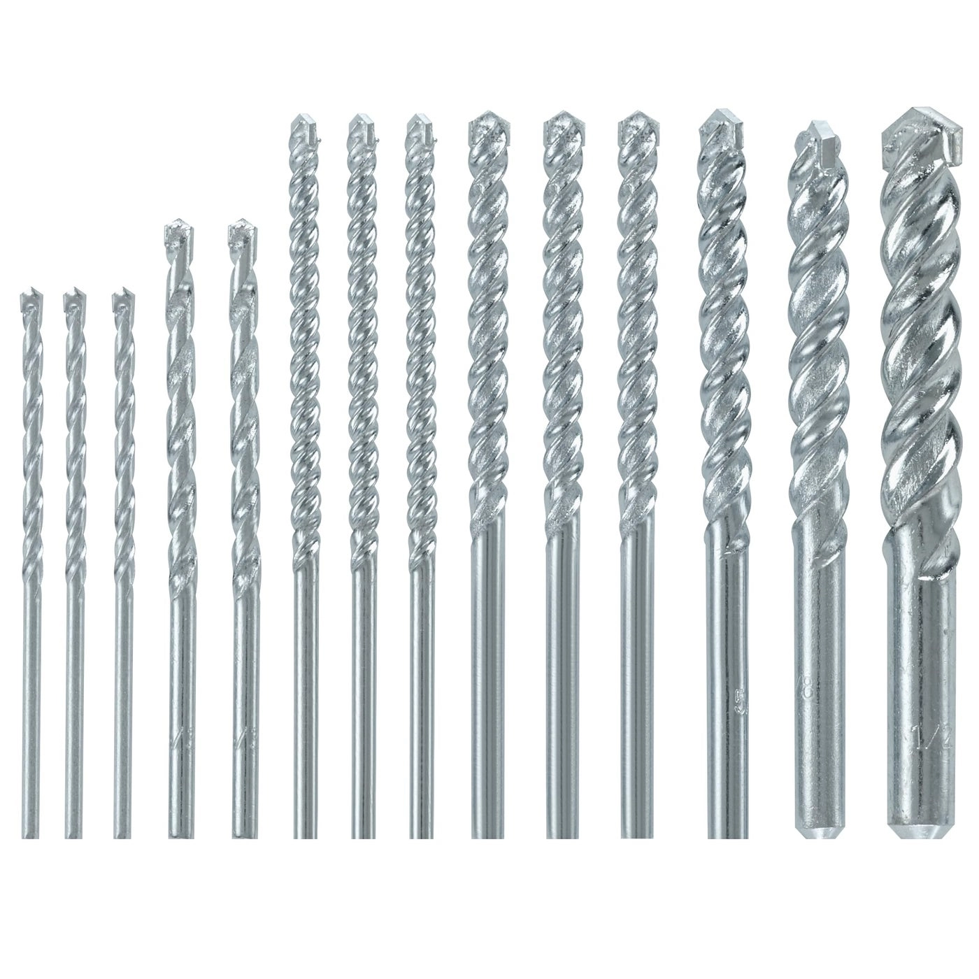 Bosch BM5000 - Carbide 14-piece 1/8" 5/32" 3/16" 1/4" 5/16" 3/8" 1/2"