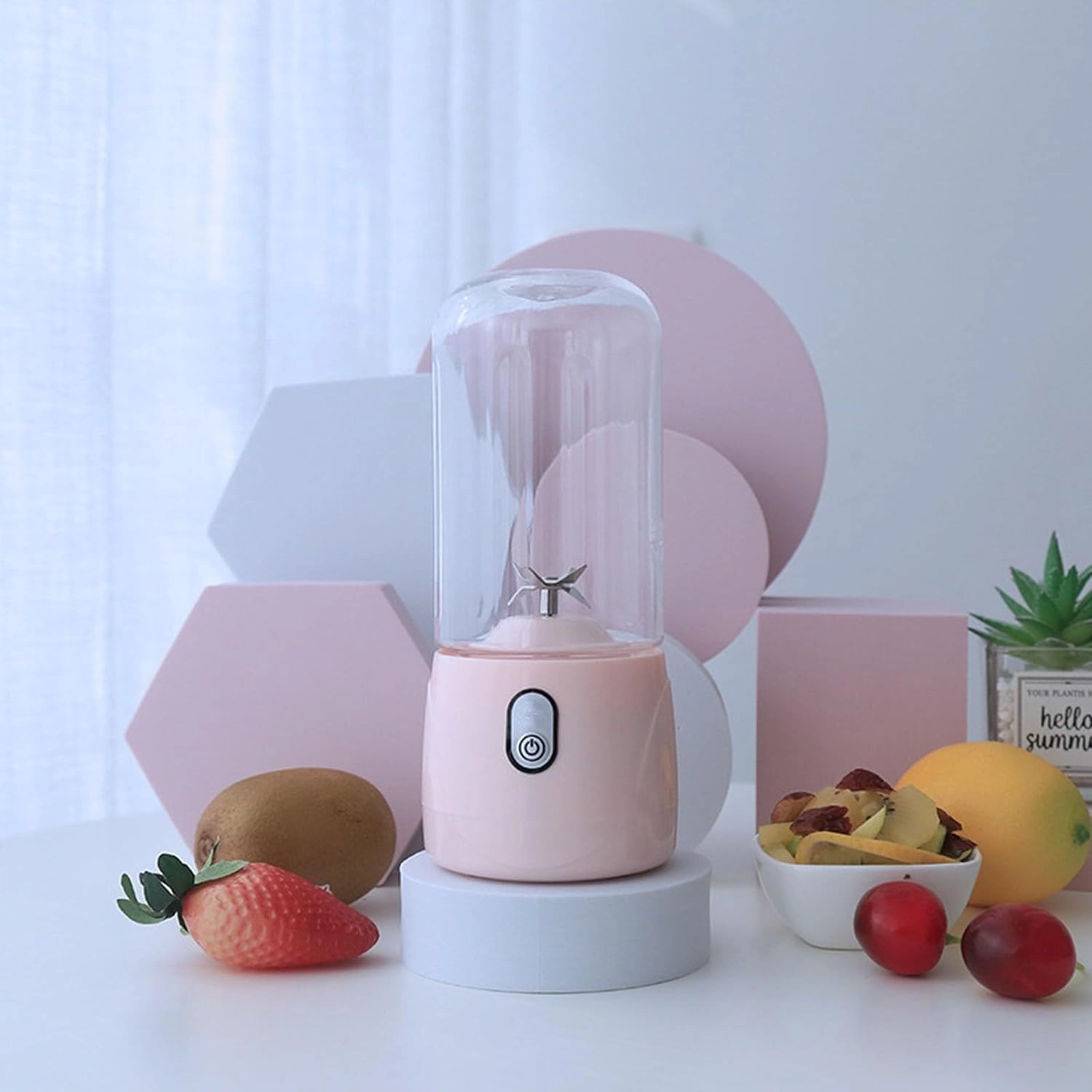 Fruit Juice Mixer - USB Rechargeable Portable Personal Mini