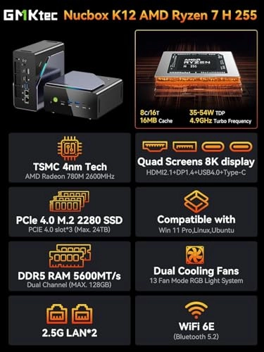 K12 - Ryzen 7 H255 32GB 1TB