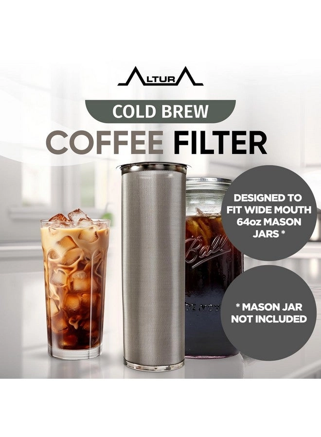 TUBE+ - Cold Brew Filter Strainer Infuser