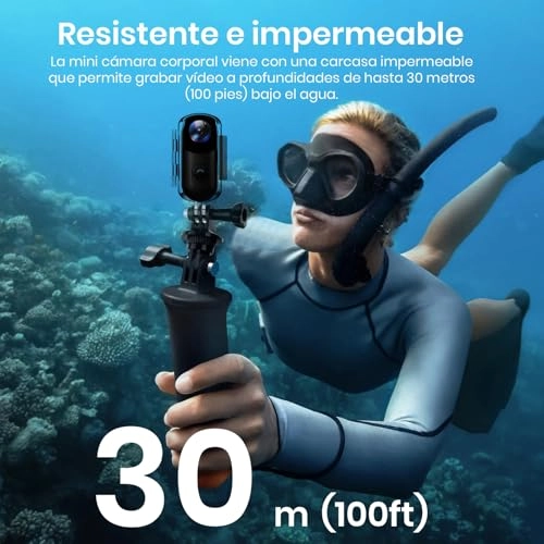 Cámara de acción de Pulgar - 64GB 1080P