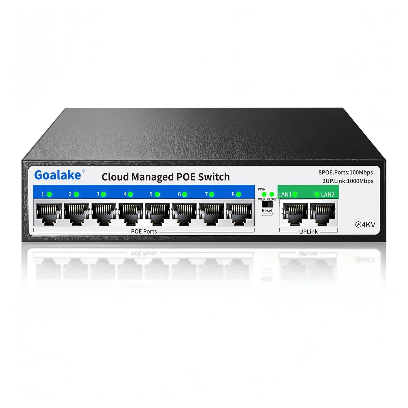Goalake Ethernet Switch - 10-ports