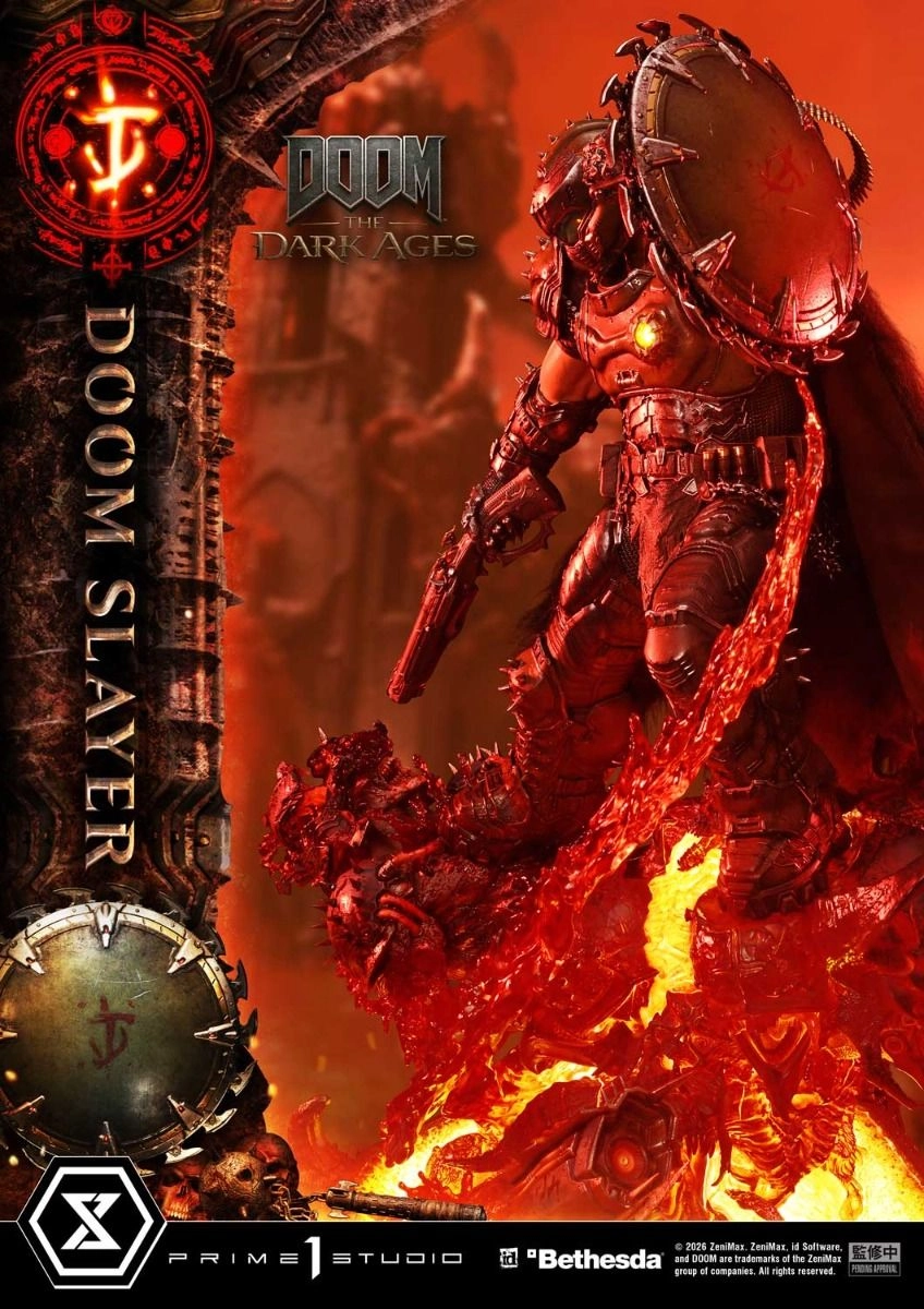 Ultimate Premium Masterline Doom: The Dark Ages Doom Slayer Statue