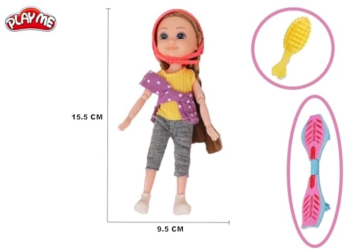 Little Diana Doll - Plastic Skate Boarding Ages 18 months+