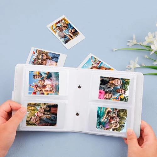 2x3" 112 Pockets Leather Photo Album