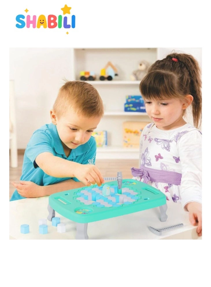 Penguin Trap Puzzle - 55 pcs