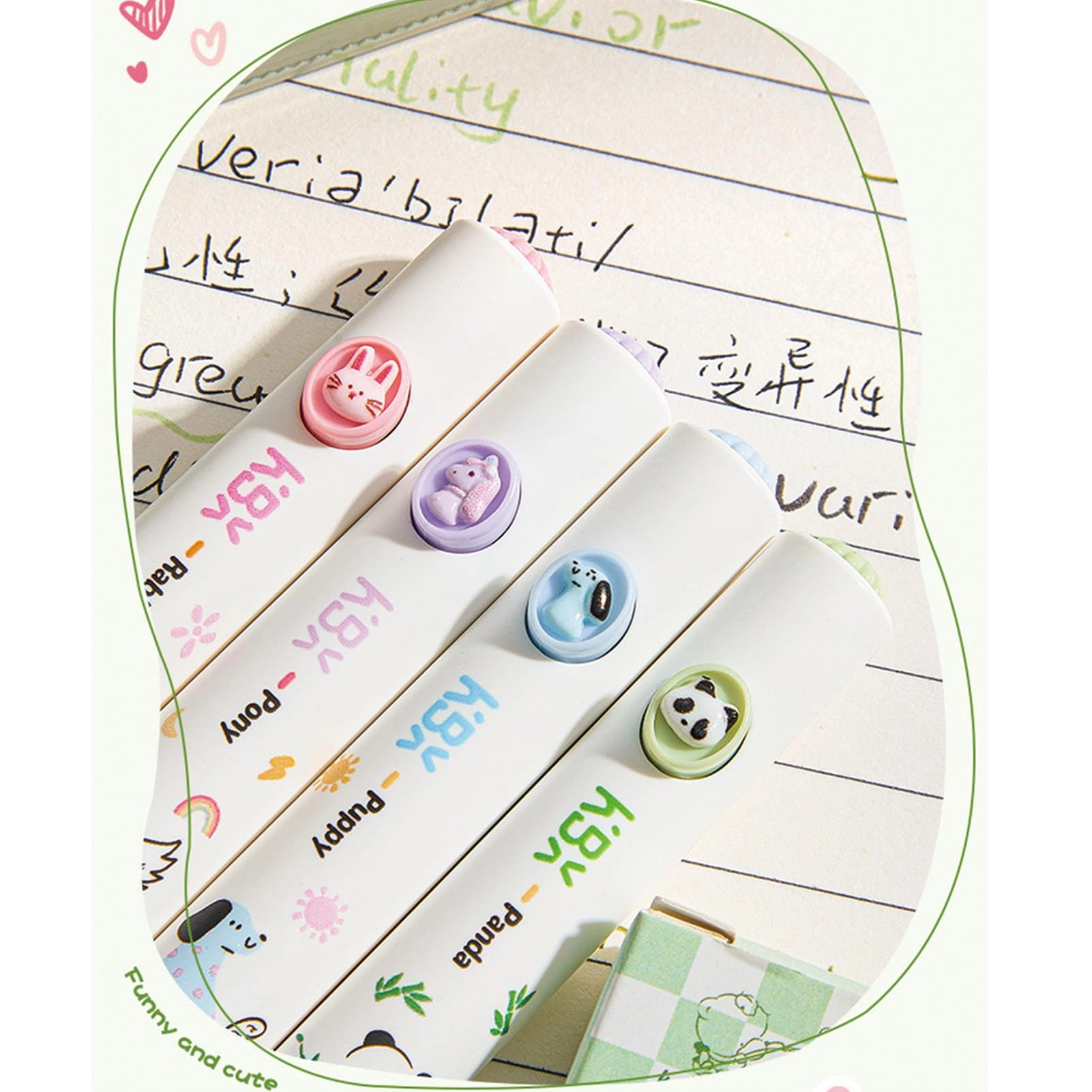 Gel Pens - 4 pieces 0.5mm