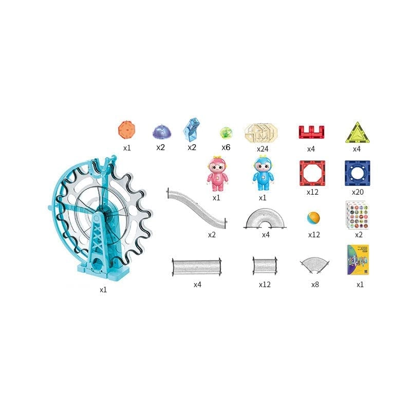 Magnetic Tiles - 129pcs