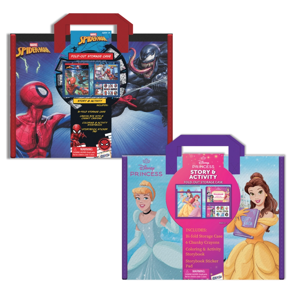 Princess Story & Activity Tote Case - 3 Years & Above.